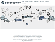 Tablet Screenshot of advanceworx.com